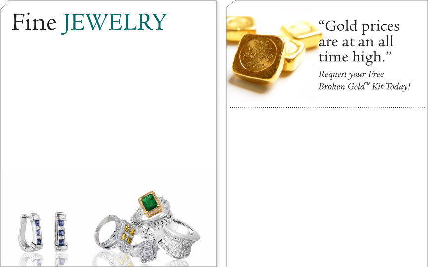 Turn Jewelry into CASH!  Call us now.  We'll pay you cash for class rings, old jewelry, and more!