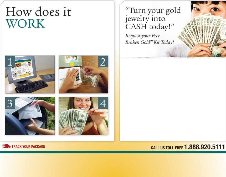 Turn Jewelry into CASH!  Call us now.  We'll pay you cash for class rings, old jewelry, and more!